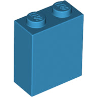 Plaatje in Gallery viewer laden, LEGO® los onderdeel Steen in kleur Donker Azuurblauw 3245c