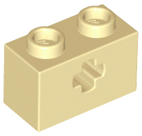 LEGO® los onderdeel Technische Steen Geelbruin 32064