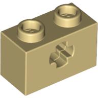 Plaatje in Gallery viewer laden, LEGO® los onderdeel Technische Steen Geelbruin 32064
