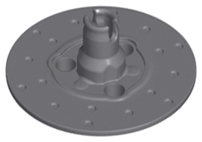 LEGO® Technische Besturing Donker Blauwachtig Grijs 35189