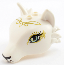 LEGO® los onderdeel Dier Onderdelen met Motief Wit 35600pb03