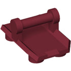 LEGO® los onderdeel Plaat Aangepast Donkerrood 30166