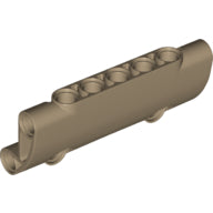 Plaatje in Gallery viewer laden, LEGO® los onderdeel Technisch Paneel Donker Geelbruin 24119