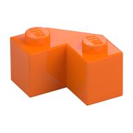 Plaatje in Gallery viewer laden, LEGO® los onderdeel Steen Aangepast in kleur Oranje 87620