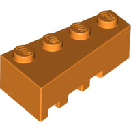 Plaatje in Gallery viewer laden, LEGO® los onderdeel Wig in kleur Oranje 41767