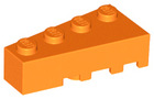 LEGO® los onderdeel Wig in kleur Oranje 41768
