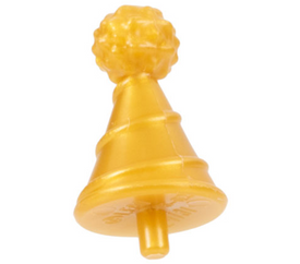 LEGO® los onderdeel Hoofddeksel Accessoire Parel Goud 24131
