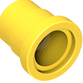 LEGO® los onderdeel Technisch in kleur Geel 424