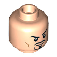 Plaatje in Gallery viewer laden, LEGO® los onderdeel Hoofd in kleur Lichte Noga 3626cpb2060