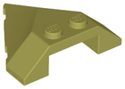 LEGO® los onderdeel Wig in kleur Olijfgroen 22391
