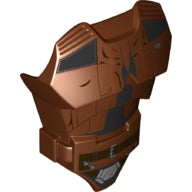 LEGO® los onderdeel Groot figuur Roodachtig Bruin 21561pb19