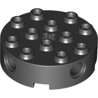 Plaatje in Gallery viewer laden, LEGO® los onderdeel Steen Rond in kleur Zwart 6222