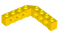 Plaatje in Gallery viewer laden, LEGO® los onderdeel Technische Steen in kleur Geel 32555