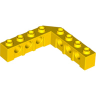LEGO® los onderdeel Technische Steen in kleur Geel 32555