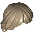 LEGO® los onderdeel Haar in kleur Donker Geelbruin 92746