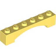 LEGO® los onderdeel Steen Boog Helder Lichtgeel 92950