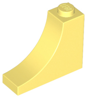 LEGO® los onderdeel Steen Boog Helder Lichtgeel 18653