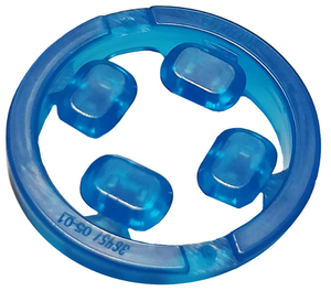 LEGO® los onderdeel Rots Doorzichtig Donkerblauw 36451