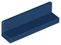 LEGO® los onderdeel Paneel in kleur Donkerblauw 30413