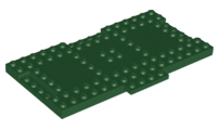 LEGO® los onderdeel Steen Aangepast Donkergroen 18922