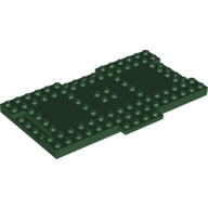 Plaatje in Gallery viewer laden, LEGO® los onderdeel Steen Aangepast Donkergroen 18922