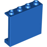 LEGO® los onderdeel Paneel in kleur Blauw 60581