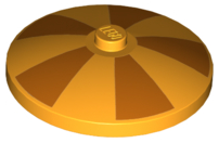 LEGO® Schaal met Motief Helder Licht Oranje 3960pb053