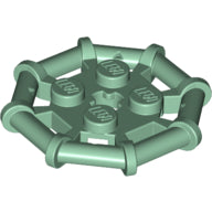 LEGO® los onderdeel Plaat Aangepast in kleur Zandgroen 75937