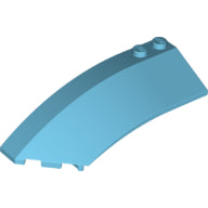 Plaatje in Gallery viewer laden, LEGO® los onderdeel Wig in kleur Medium Azuurblauw 41750