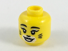 Plaatje in Gallery viewer laden, LEGO® los onderdeel Hoofd in kleur Geel 3626cpb2084