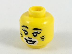 LEGO® los onderdeel Hoofd in kleur Geel 3626cpb2084