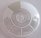 LEGO® los onderdeel Schaal met Motief Doorzichtig 3960pb050