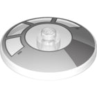 LEGO® los onderdeel Schaal met Motief Doorzichtig 3960pb050