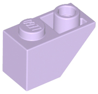 LEGO® los onderdeel Dakpan Omgekeerd in kleur Lavendel 3665