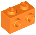 LEGO® los onderdeel Steen Aangepast in kleur Oranje 11211