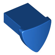 LEGO® los onderdeel Tegel Aangepast in kleur Blauw 35463