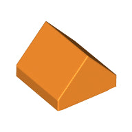 LEGO® los onderdeel Dakpan Algemeen in kleur Oranje 35464