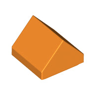 Plaatje in Gallery viewer laden, LEGO® los onderdeel Dakpan Algemeen in kleur Oranje 35464