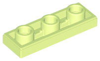 LEGO® los onderdeel Tegel Aangepast Geelachtig Groen 35459