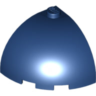 LEGO® los onderdeel Steen Rond in kleur Donkerblauw 88293