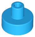 LEGO® los onderdeel Tegel Rond Donker Azuurblauw 20482