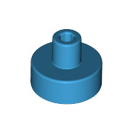 LEGO® los onderdeel Tegel Rond Donker Azuurblauw 20482