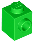 LEGO® los onderdeel Steen Aangepast in kleur Fel Groen 87087