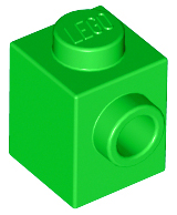 LEGO® los onderdeel Steen Aangepast in kleur Fel Groen 87087