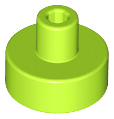 LEGO® los onderdeel Tegel Rond in kleur Limoen 20482