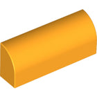 LEGO® los onderdeel Dakpan Gebogen Helder Licht Oranje 6191