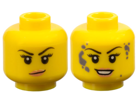 LEGO® los onderdeel Hoofd in kleur Geel 3626cpb2147