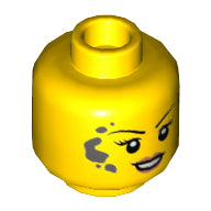 LEGO® los onderdeel Hoofd in kleur Geel 3626cpb2147