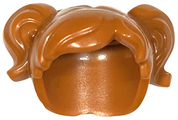 LEGO® los onderdeel Haar in kleur Donker Oranje 35701