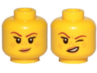 LEGO® los onderdeel Hoofd in kleur Geel 3626cpb2145